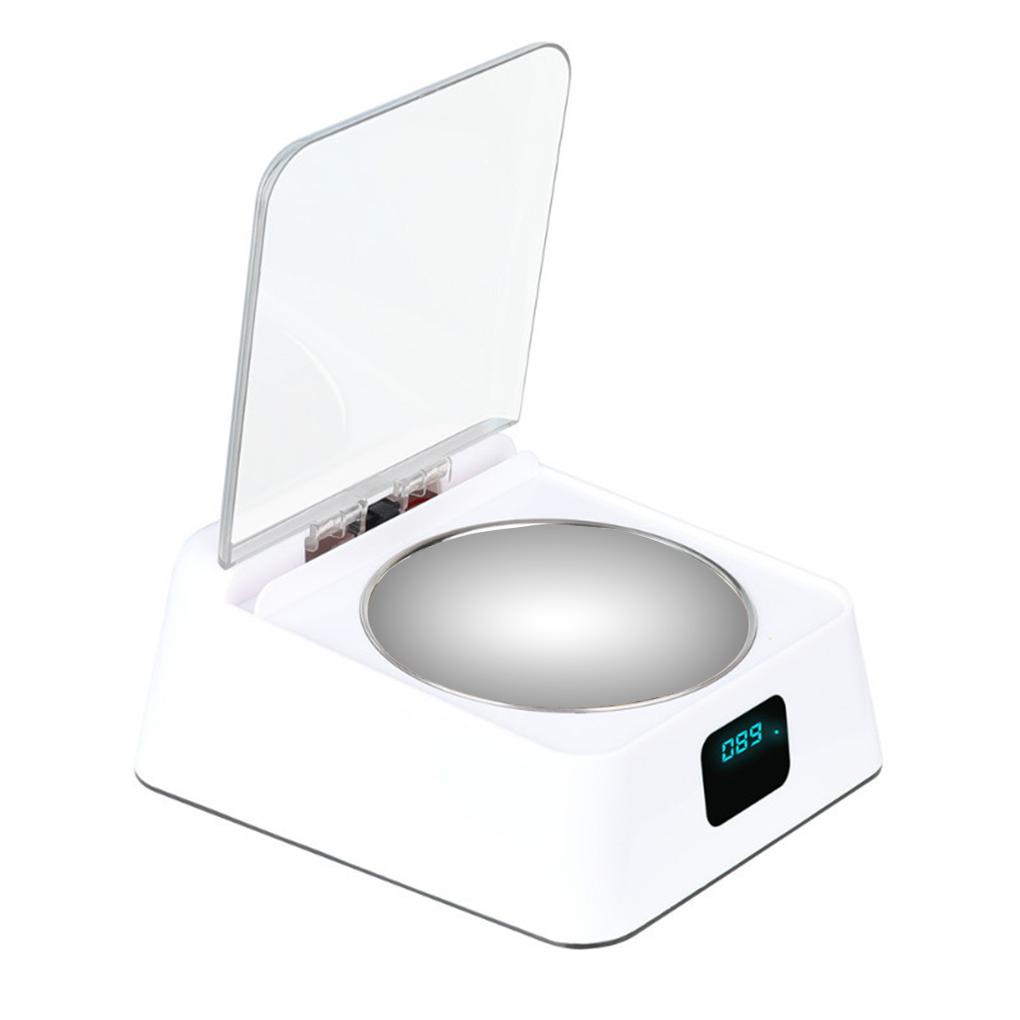 Bát Nhựa Đựng Thức Ăn Nước Uống Tự Động Cảm Biến Thông Minh Chống Ẩm Chống Văng Có Nắp Đậy