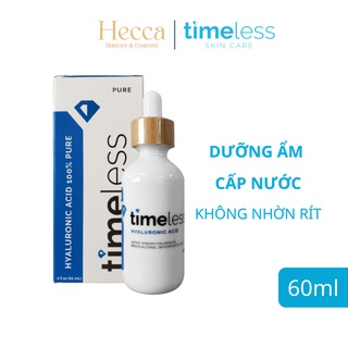 Tinh Chất Dưỡng Ẩm & Cấp Nước Timeless Hyaluronic Acid Pure Serum (60ml) - Heccca Cosmetics & Beauty