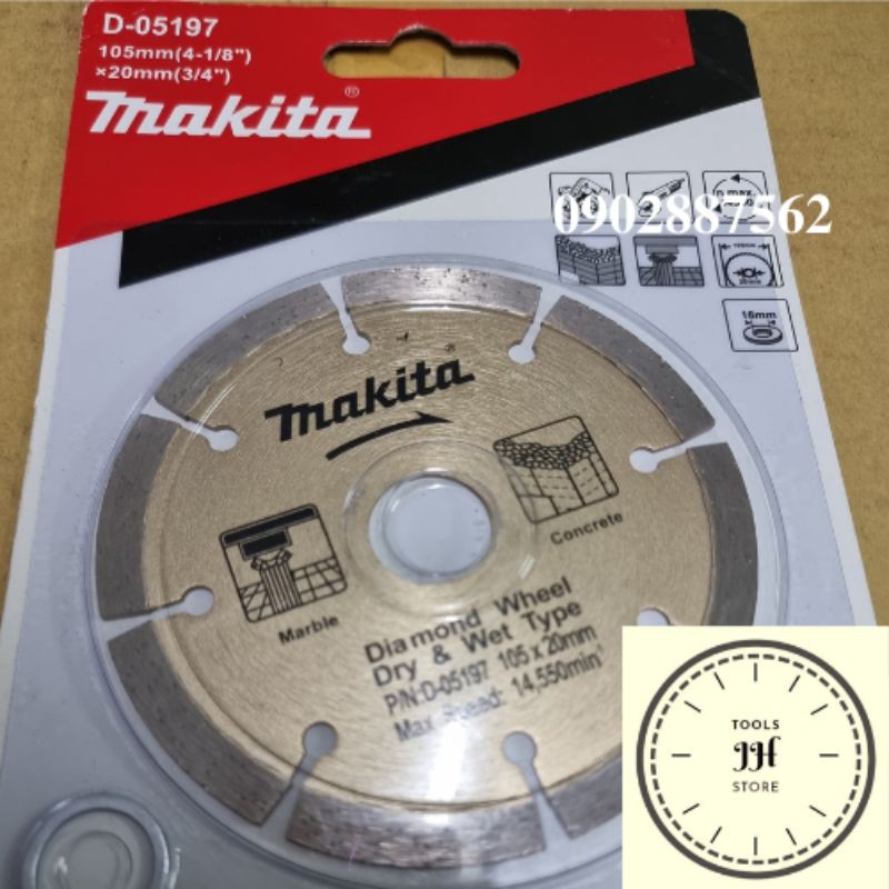 Lưỡi cắt kim cương Makita D-05197 105 x 1.6 x 20mm