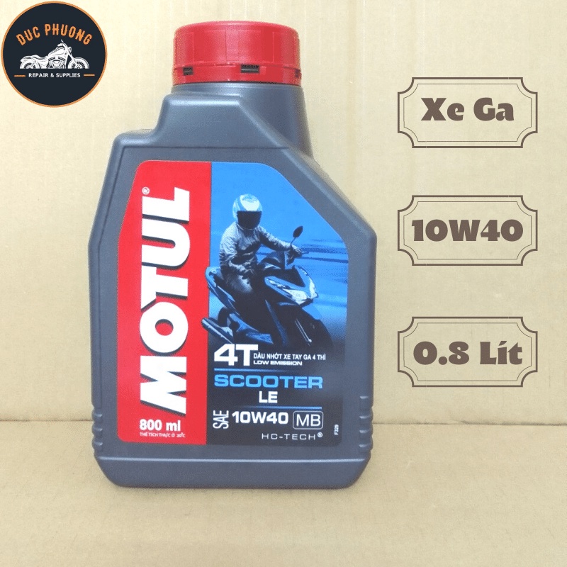 Nhớt xe tay ga Motul SCOOTER POWER LE 5W40, LE 10W40  - Đức Phương