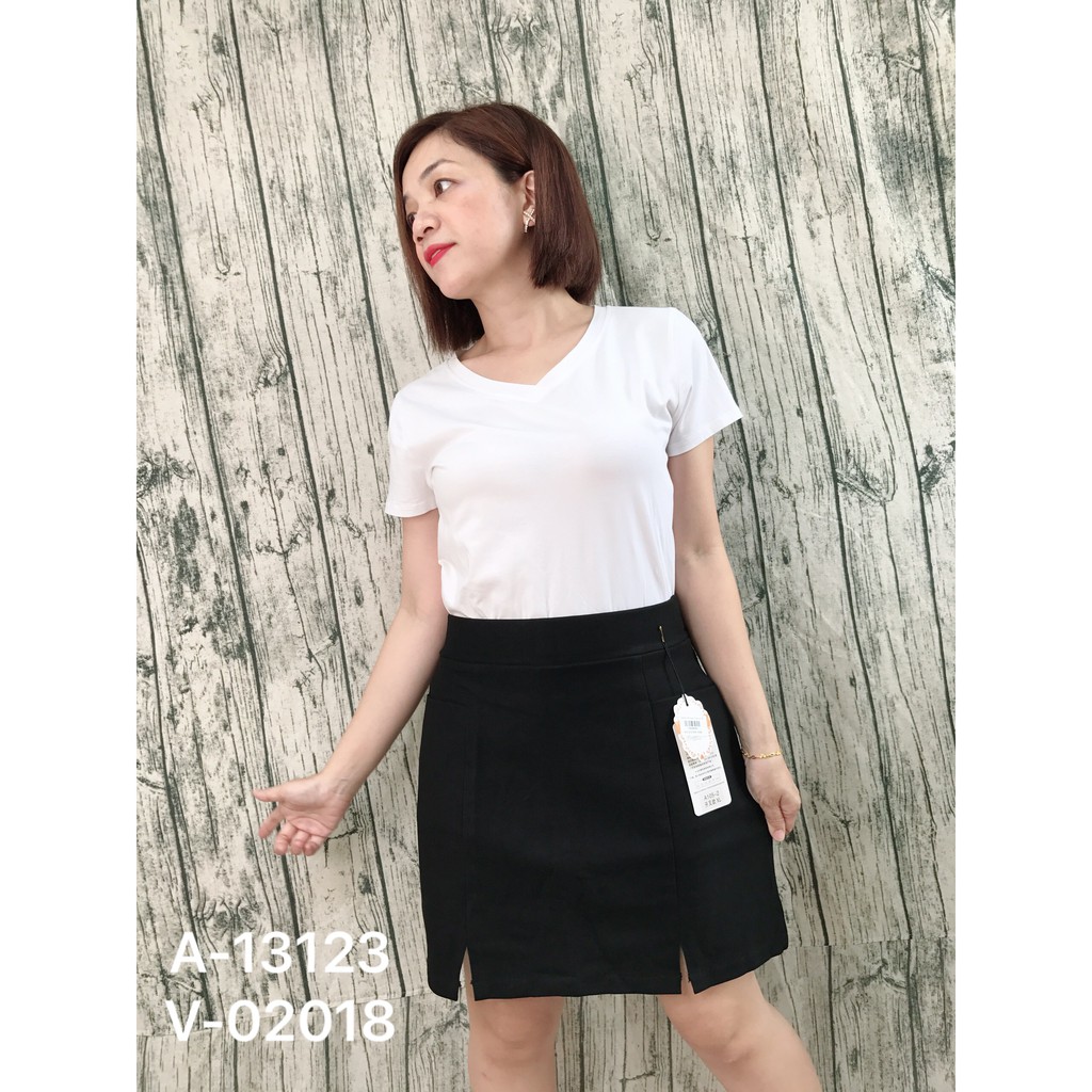 Quần Váy BIGSIZE chữ A 2 xẻ QV.QC 02018