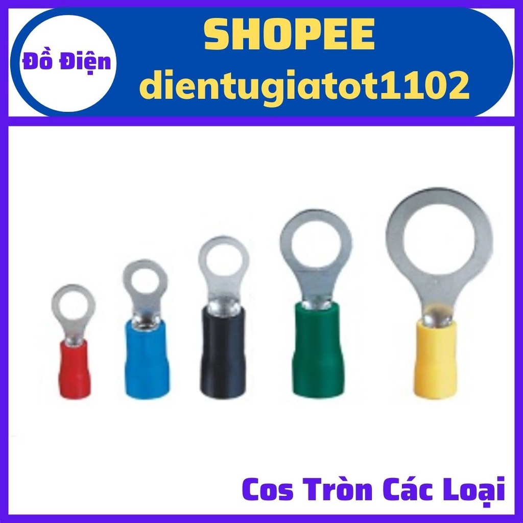 100 đầu cos tròn, đầu cos chữ o, cos tròn [Nhiều Loại]