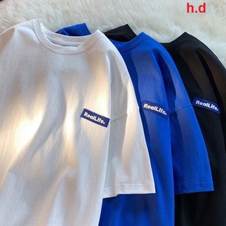 Áo phông logo xanh REAL HD6