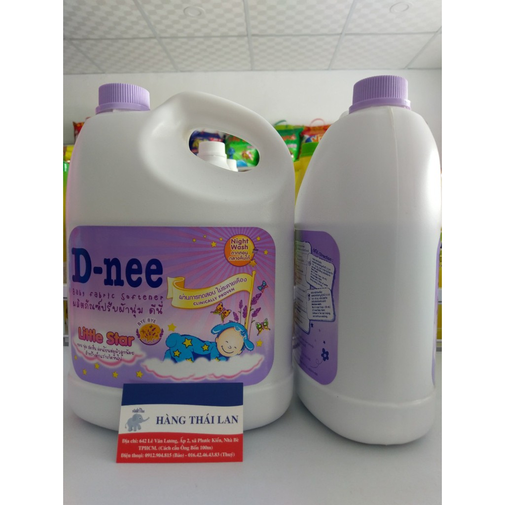 Nước xả vải Dnee Thái Lan 3000ml