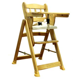 Ghế ăn dặm bằng gỗ 4 độ cao thấp