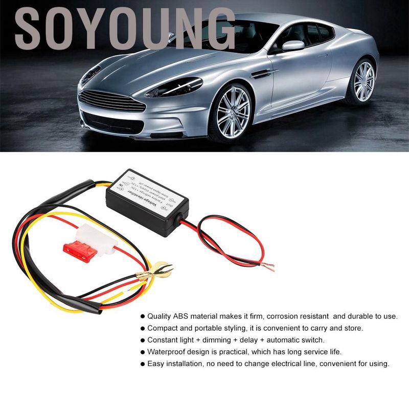 Công Tắc Điều Khiển Đèn Led Drl Chống Thấm Nước Cho Xe Hơi
