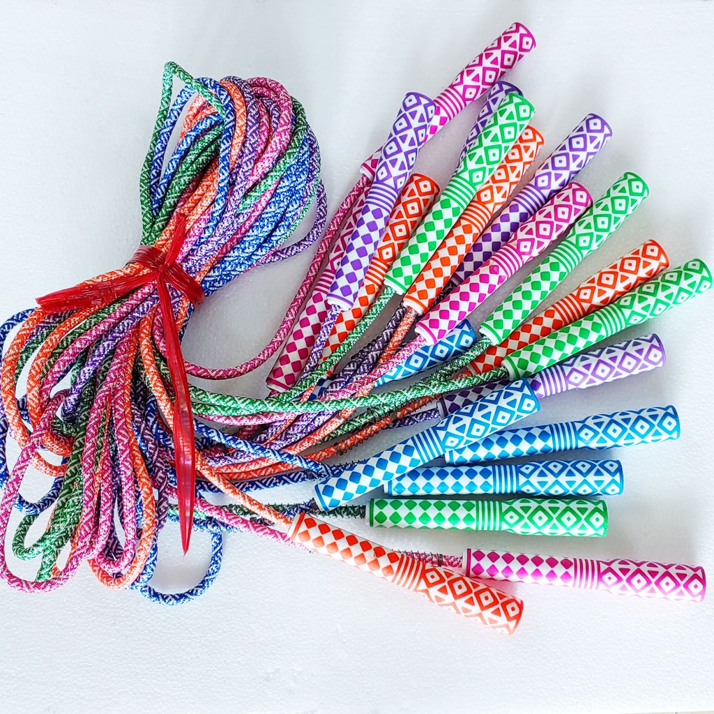 Dây nhảy thể dục ngũ sắc ⚡ Dụng cụ thẩm mỹ giá rẻ - vận động toàn thân - tăng cường thể lực