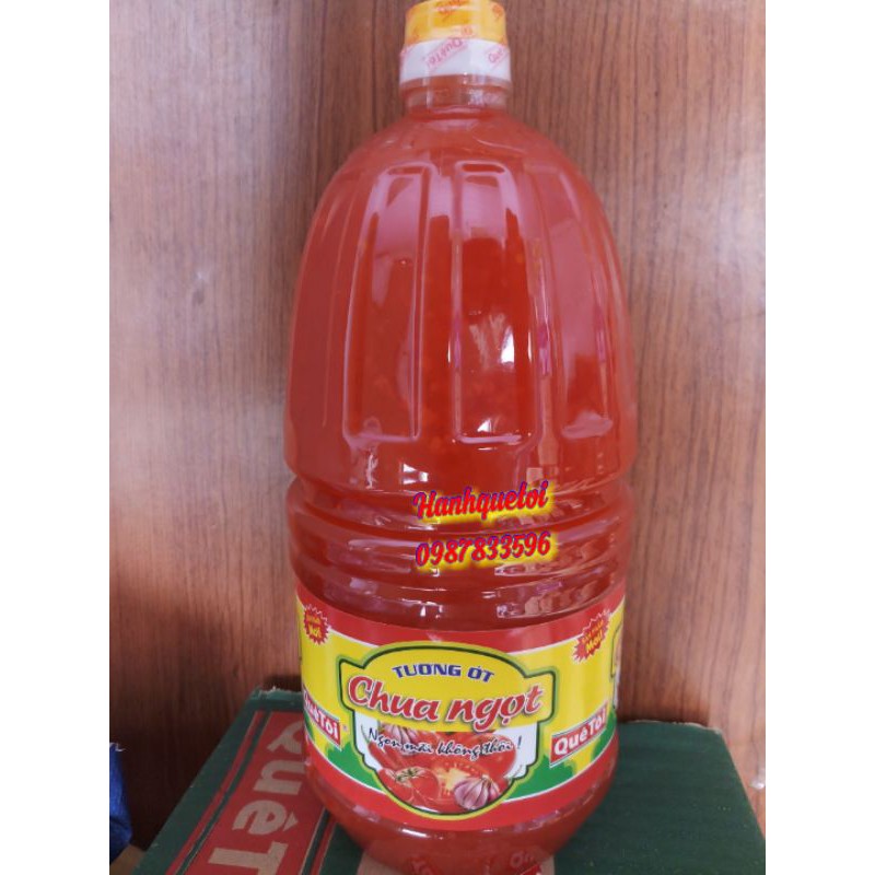 Tương ớt chua ngọt Misa new 2 lit (tem mới QUÊ TÔI)