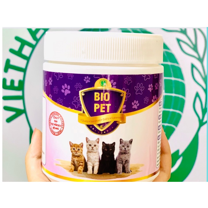 Vi sinh xử lý mùi hôi chó, mèo BIOPET(hũ 250gr)