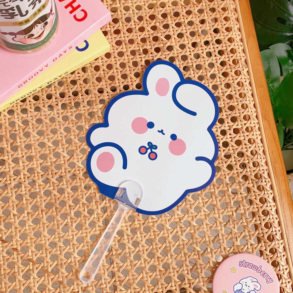 Quạt Cầm Tay Hoạ Tiết Dễ Thương Gấu Thỏ House GT571