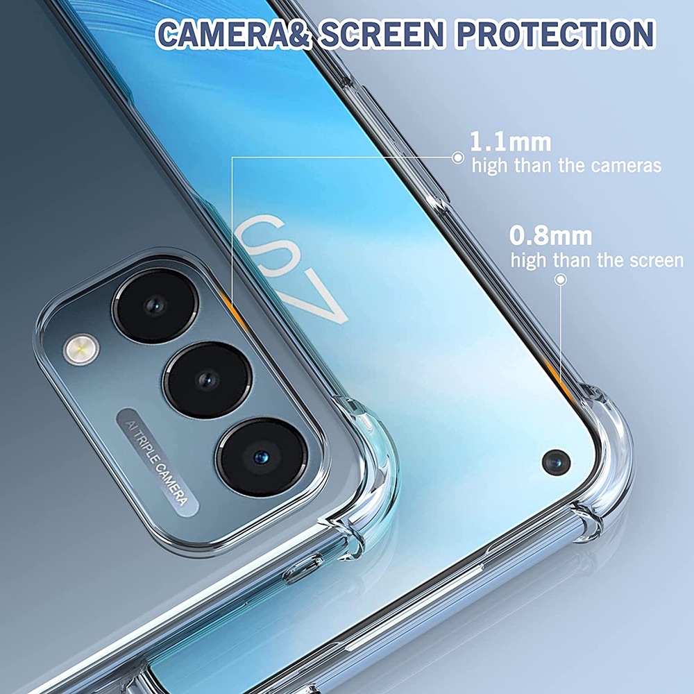 Ốp Điện Thoại Silicon Trong Suốt Cho OnePlus Nord N200 N100 N10 5G Nord NCE 1 + 9Pro 9r 8 8T 8Pro