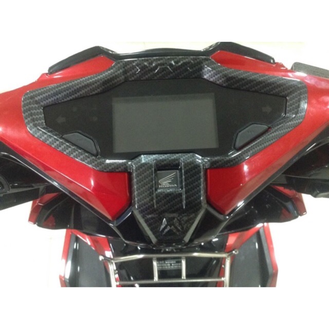Ốp viền đồng hồ AB airblade 2020-2023 carbon
