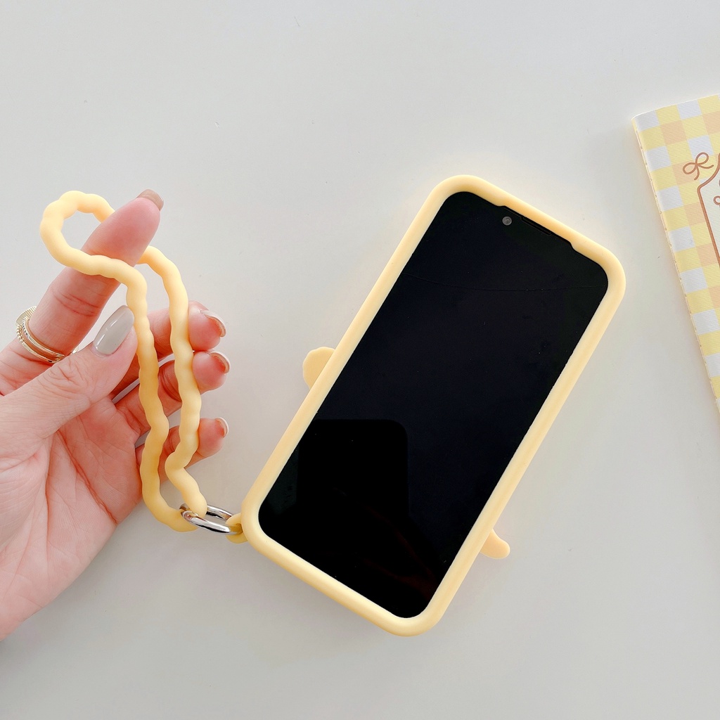 Ốp Điện Thoại Mềm Chống Sốc Hình Chú Cún Xoăn Hoạt Hình Cho iPhone 6 7 8 Plus X XS XS MAX XR 11 12pro 13promax