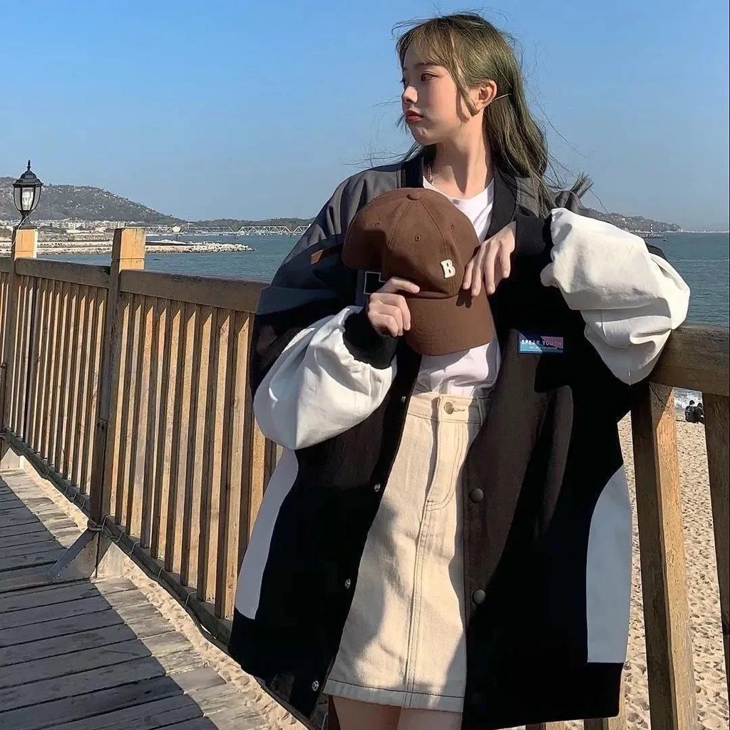 【Keroro】Áo khoác bóng chày mới phong cách Hàn Quốc( kèm ảnh thật) | BigBuy360 - bigbuy360.vn