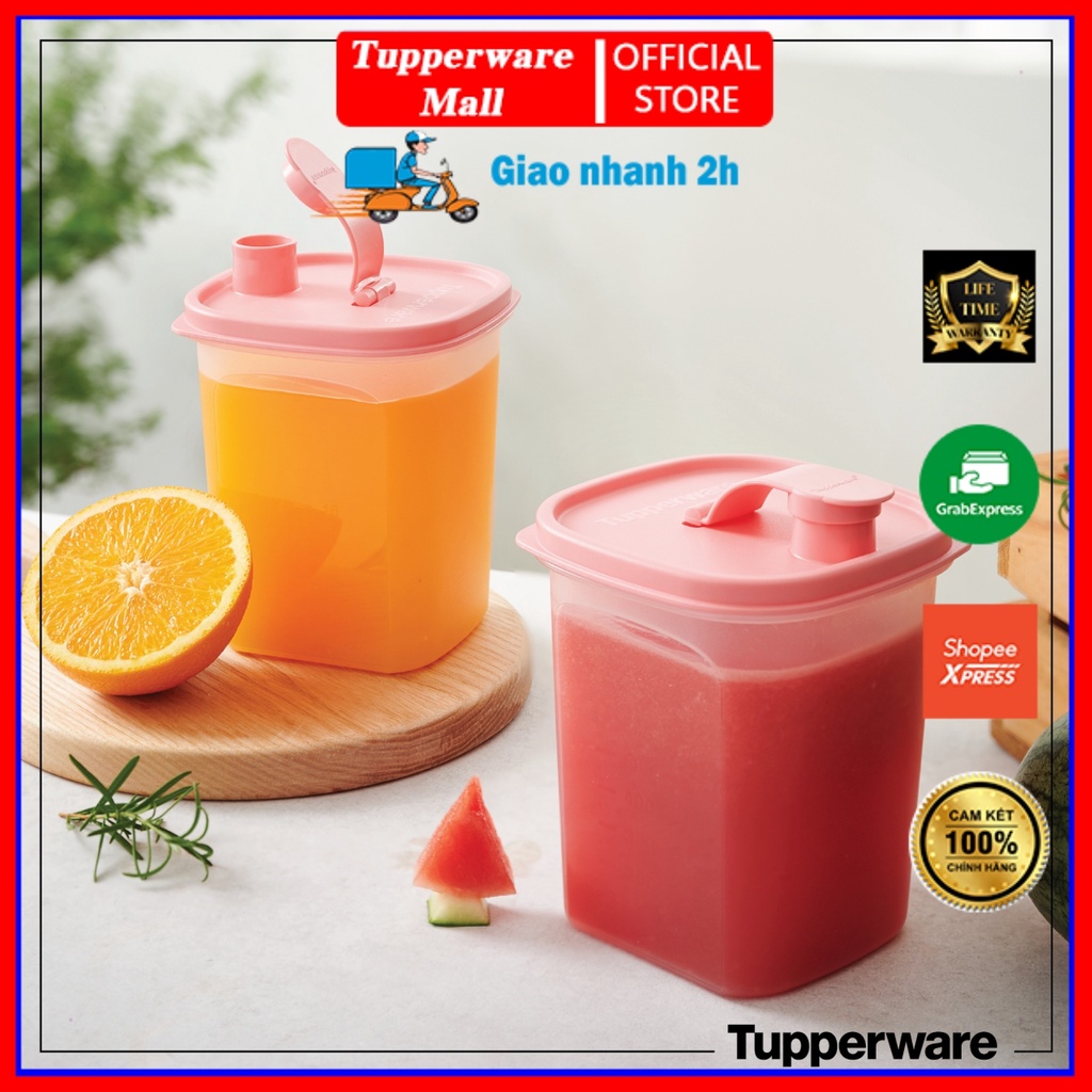 BÌNH NƯỚC SLIM LINE PITCHER TUPPERWARE 350ML, 1L