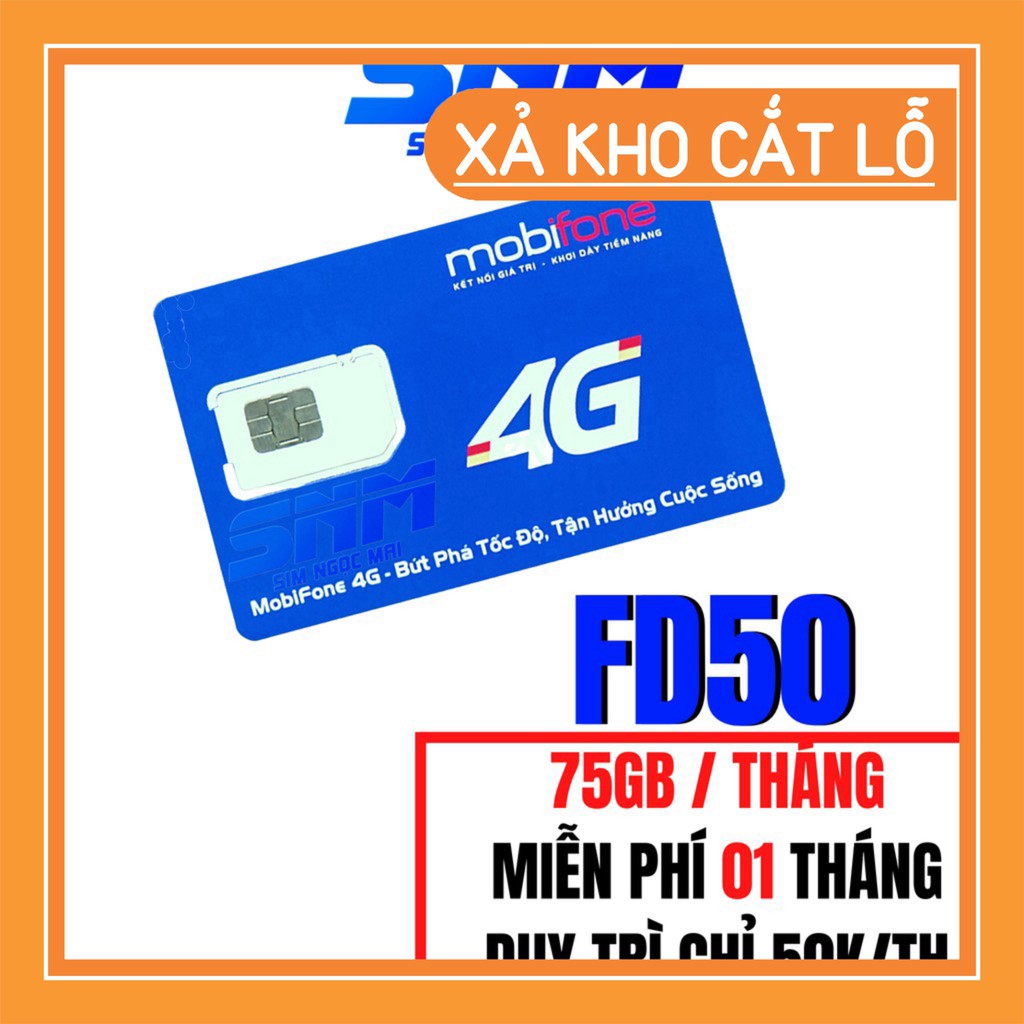 ... SIM 4G MOBIFONE XÀI THẢ GA CHỈ 50K MỖI THÁNG - SIM C50N - SIM FD50 - SIM F120WF - SIM DIP50 - SIM NGỌC MAI