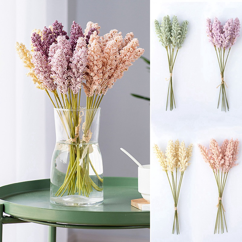 Set 6 Hoa Giả Trang Trí Nội Thất Đẹp Mắt Hiện Đại