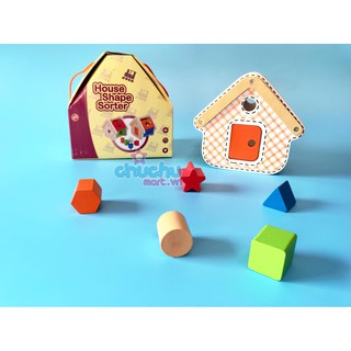 Nhà thả khối gỗ