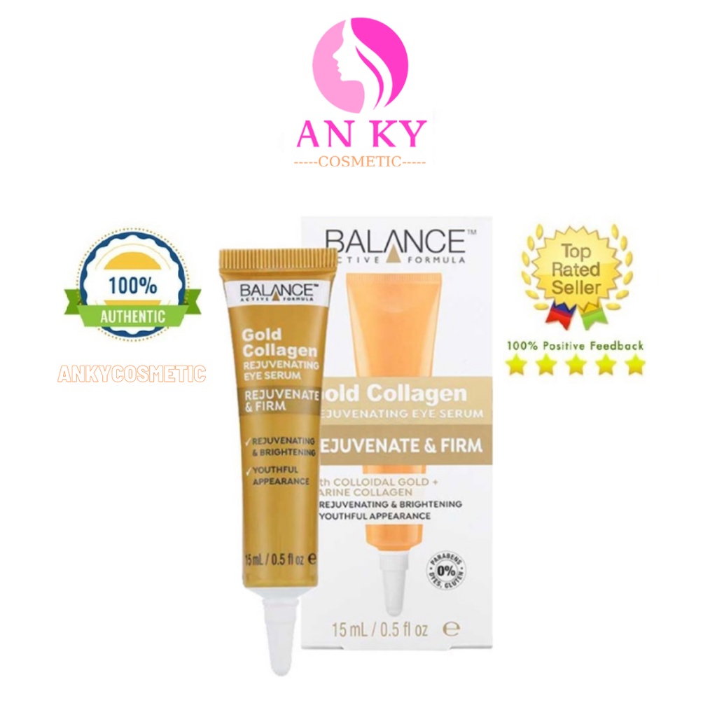 Kem Dưỡng Mắt Balance Gold Collagen Rejuvenating 15ml