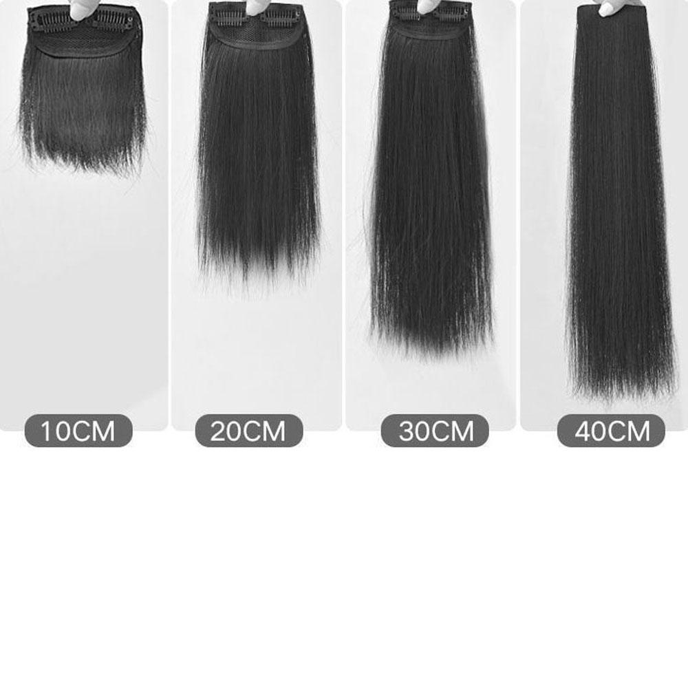 Tóc Giả Thẳng Dài Chịu Nhiệt Độ Cao Không Đường May Có Kẹp Dành Cho Nữ