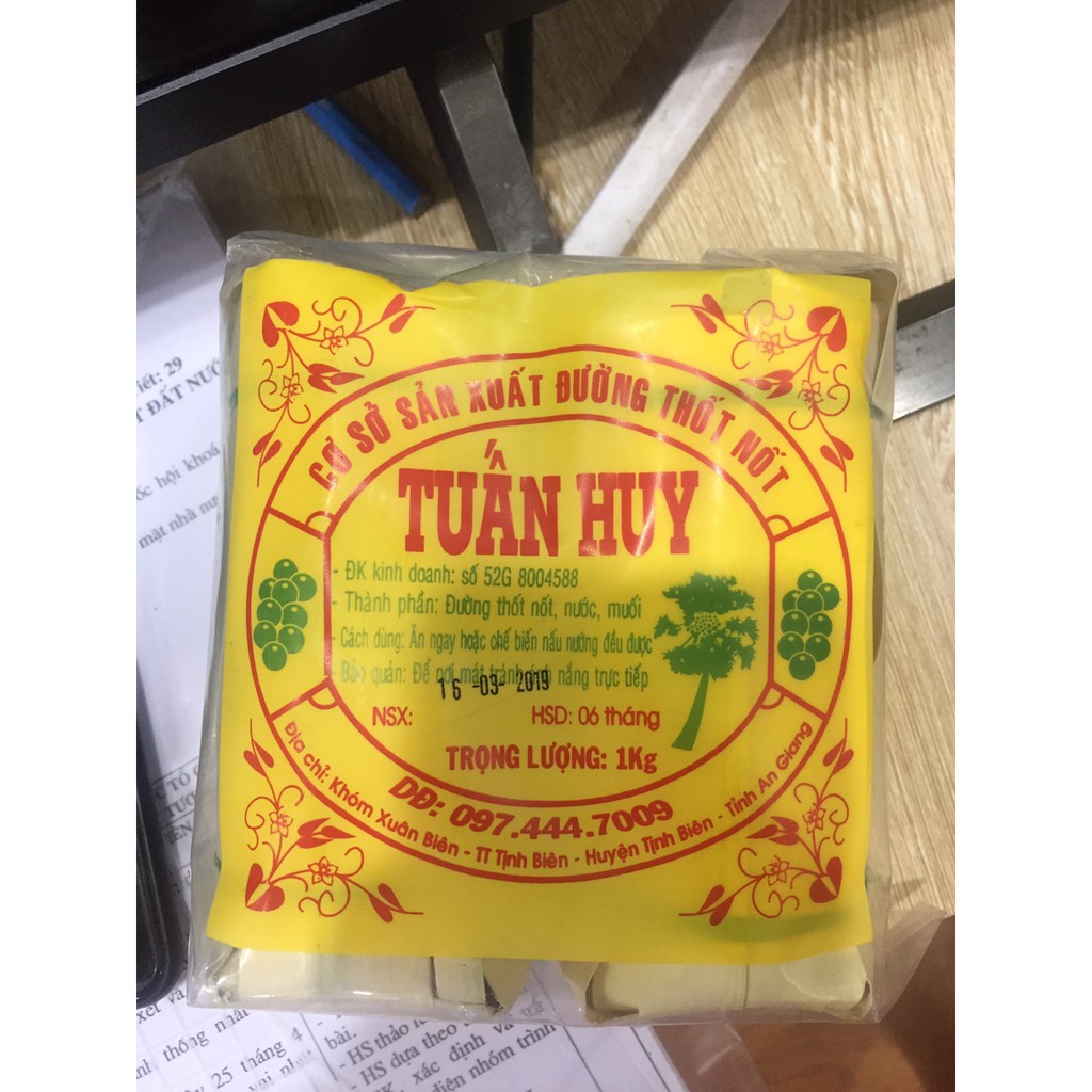 Đường thốt nốt dạng viên 1Kg