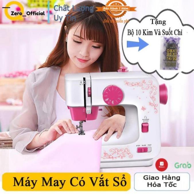 Máy May Mini Máy Khâu Minii 12 Chế Độ May, Hàng Cao Cấp Sản Xuất Theo Công Nghệ Nhật Bản- Bảo Hành 1 Năm.Sẵn,Giadunghome