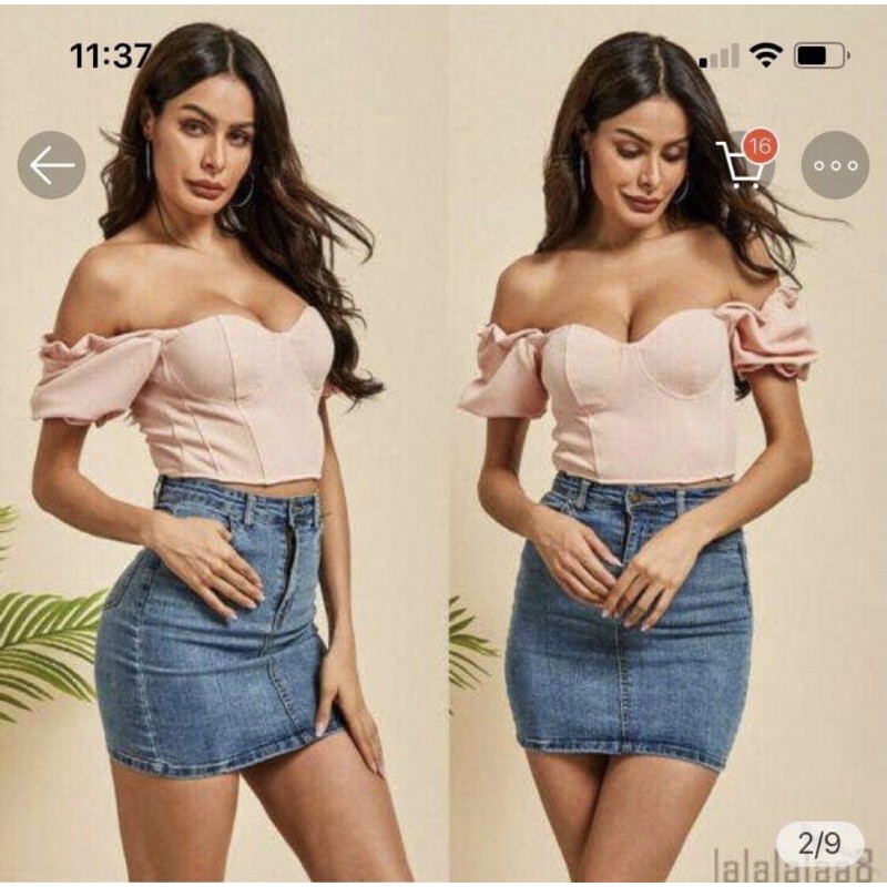 Pass áo tay phồng