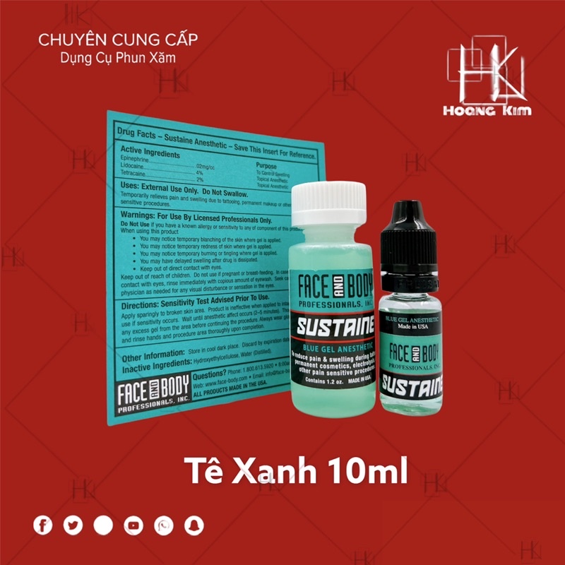 Dung dịch xanh Sustaine Mỹ