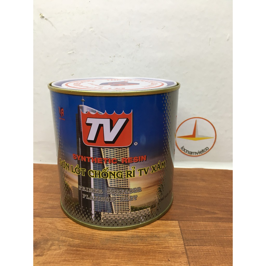 Sơn lót chống rỉ màu xám TV 800ml