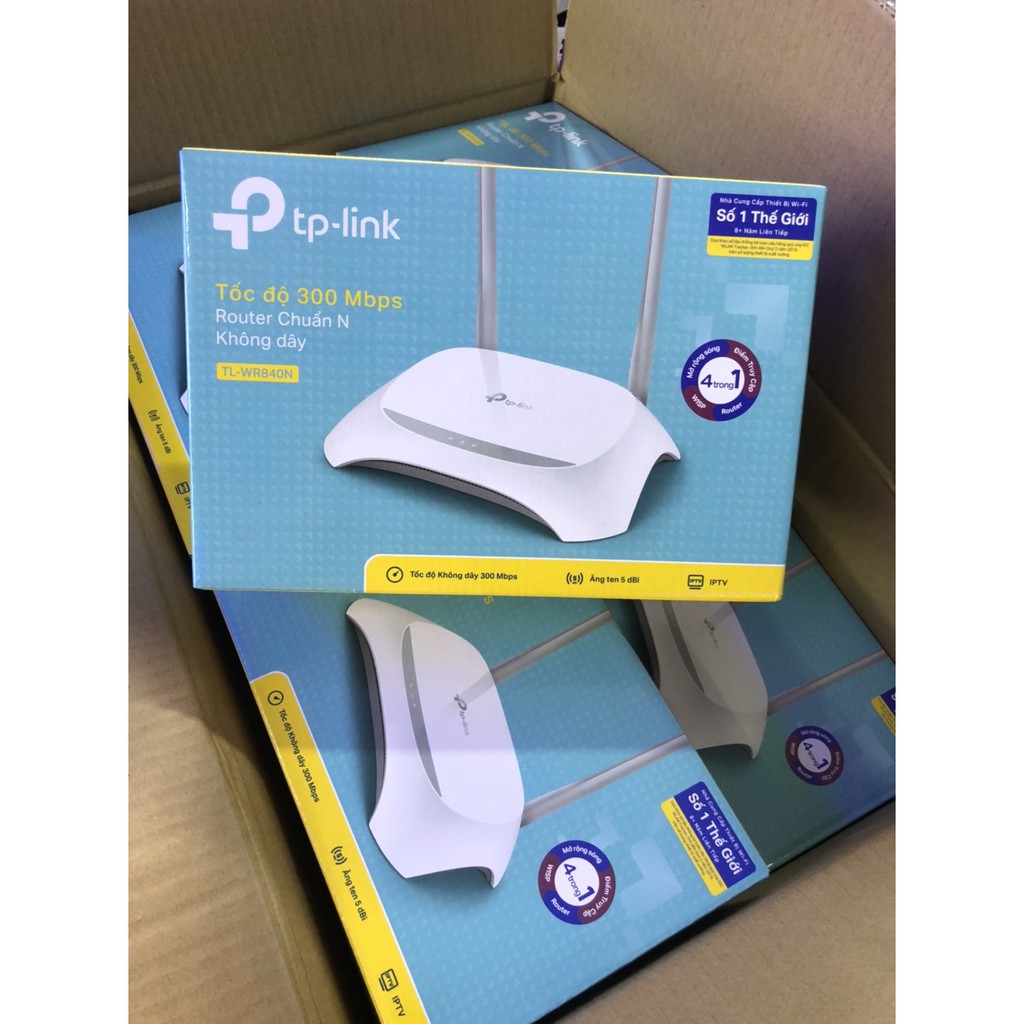 Bộ phát wifi TP-link WR840N ( 2 râu )