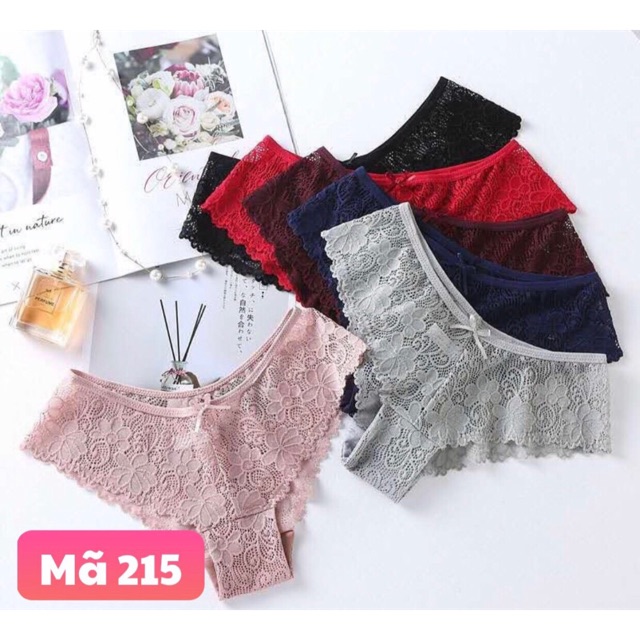 QUẦN LÓT REN HOA CAO CẤP 215