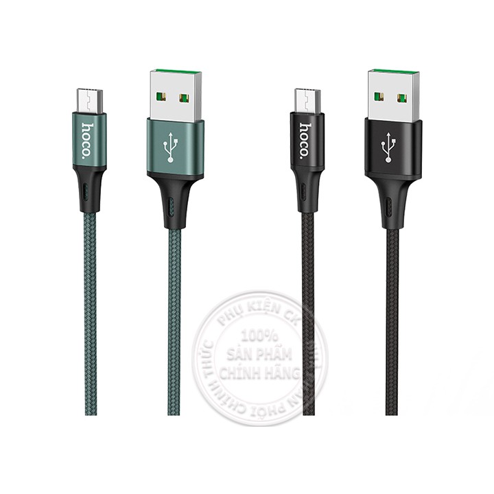 Cáp sạc nhanh Hoco DU10 max Micro Usb 3.0A dài 2m-Dành cho điện thoại Android