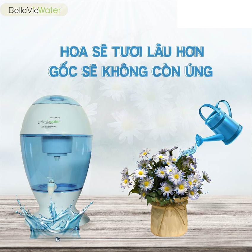 Bình Lọc Nước Ion Kiềm 20 Lít BellaVie Water - Hàng Nhập Khẩu Mỹ