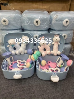 [ BỘ 9 MÓN] Set đồ chơi sơ sinh Goryeo Baby 9 món