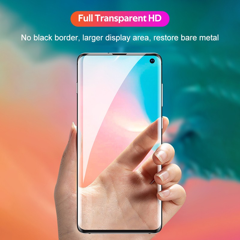 Miếng Bảo Vệ Màn Hình TBTIC 3D Cho Samsung Galaxy S7 Edge S8 S9 S10 Plus S10E S20Plus S20U Note 8 9 10 Plus 10Lite