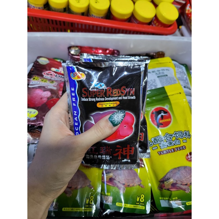 Thức ăn cá la hán XO