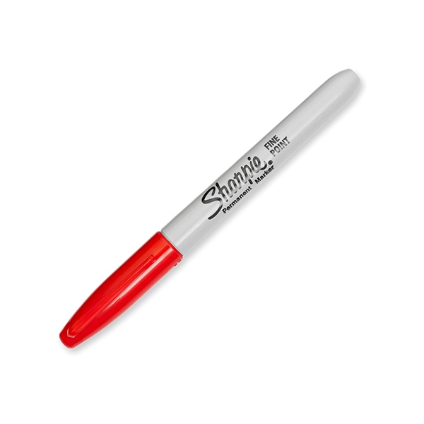 Bút Lông Dầu Sharpie Fine 30102PP - Đỏ - Flexoffice