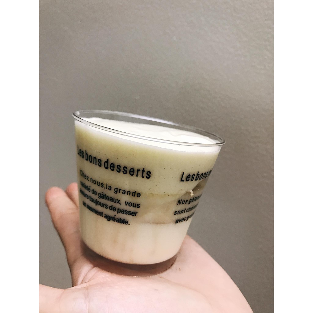 SET 10 HỘP ĐỰNG BÁNH MOUSSE 7770 + NẮP cầu vòm Ly trơn ko in