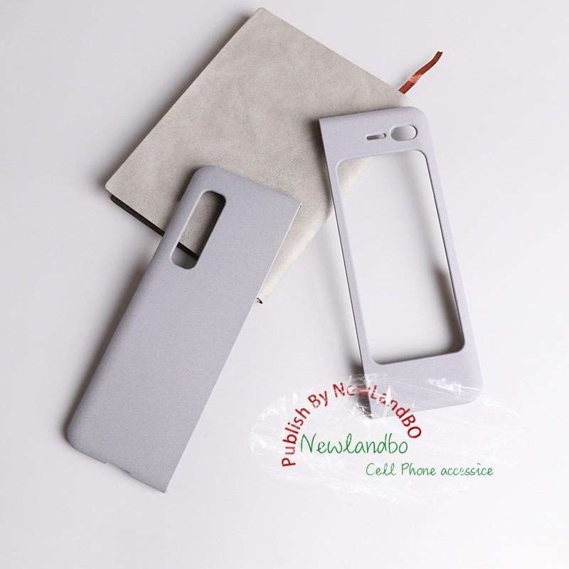 Ốp Điện Thoại Nhung Phối Vân Đá cobblestone Cho Samsung Glaxy Z fold 1 2 3 4 Fold4 Fold3 Fold2