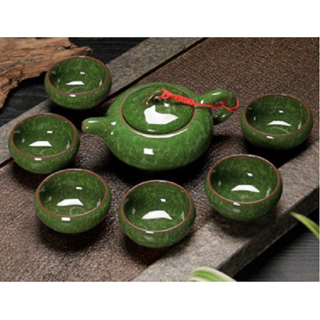 [FREE SHIP] Bộ ấm chén trà 3d nhật bản