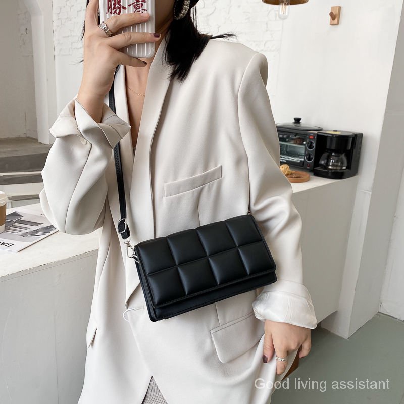 Túi đeo chéo hình vuông nhỏ thời trang phong cách phương Tây dành cho phụ nữ