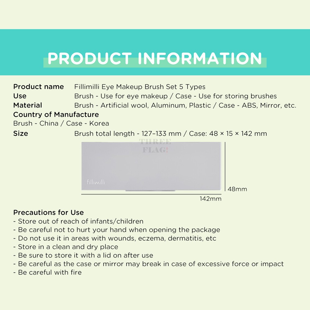 Bộ 5 Cọ Trang Điểm Mắt | BigBuy360 - bigbuy360.vn