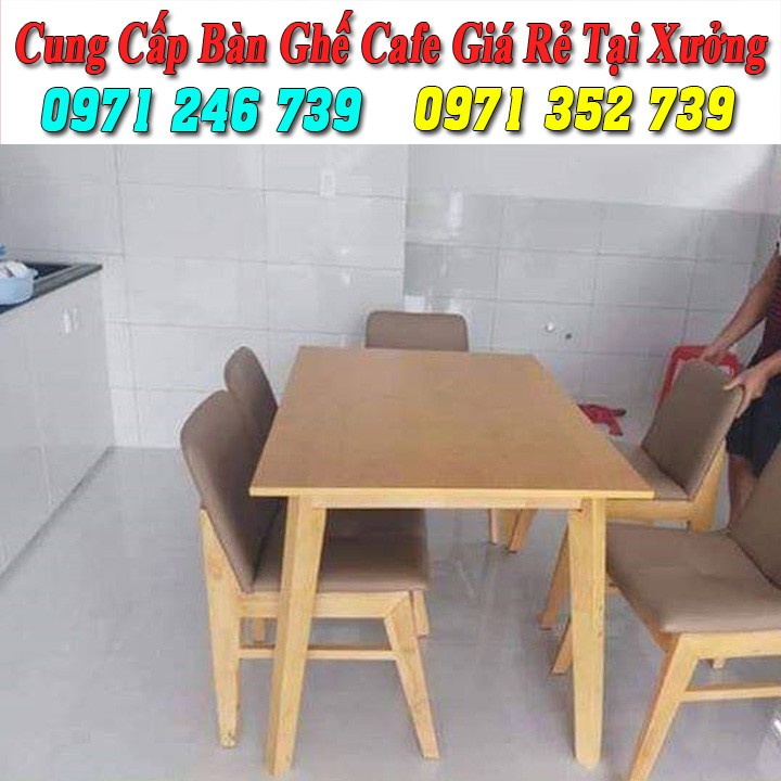 Bàn ghế cafe, bàn ghế quán ăn giá rẻ