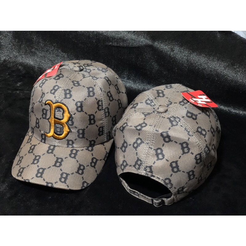 Nón lưỡi trai hoạ tiết chữ B thêu đủ logo phong cách thời trang mới chất vải dày dặn đáng tiền