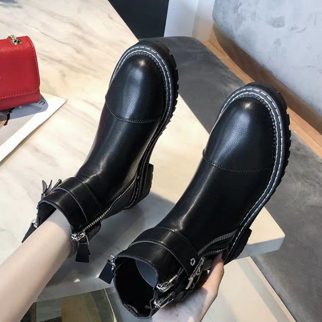 Order boots cao cổ dáng mới nhất mùa thu đông 2019, hàng quảng châu loại đẹp