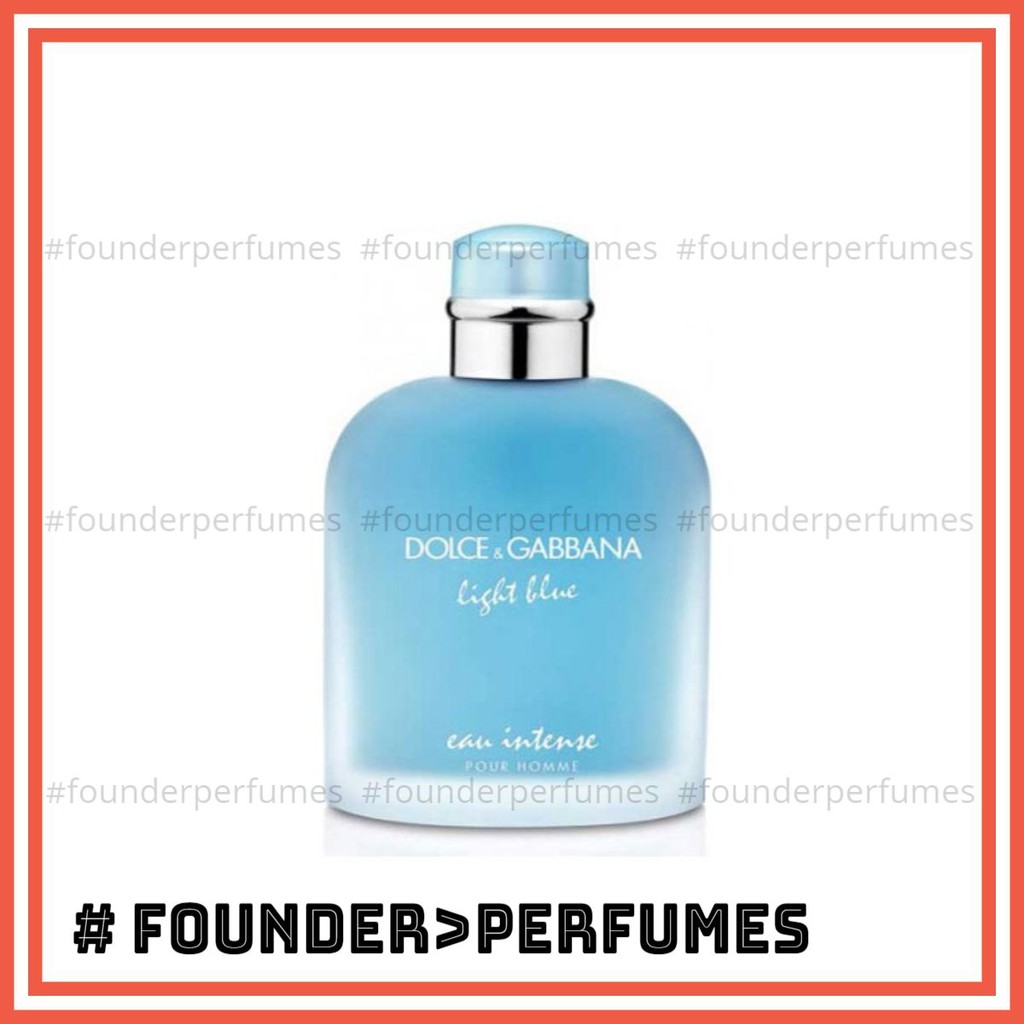 [S.A.L.E] 🌟 Nước hoa dùng thử D&G Light Blue Intense for him #.founderperfume