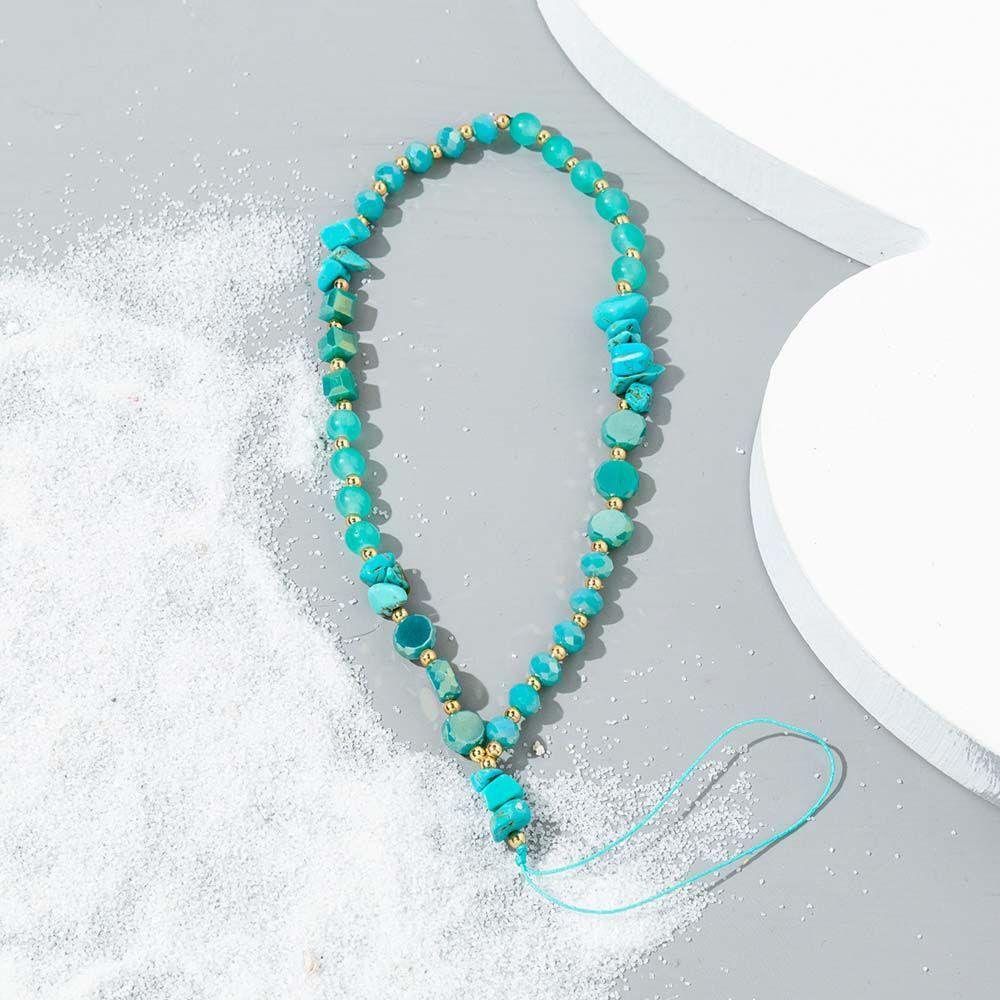 Glees Dây Đeo Điện Thoại Xỏ Hạt Thời Trang Dành Cho Nữ