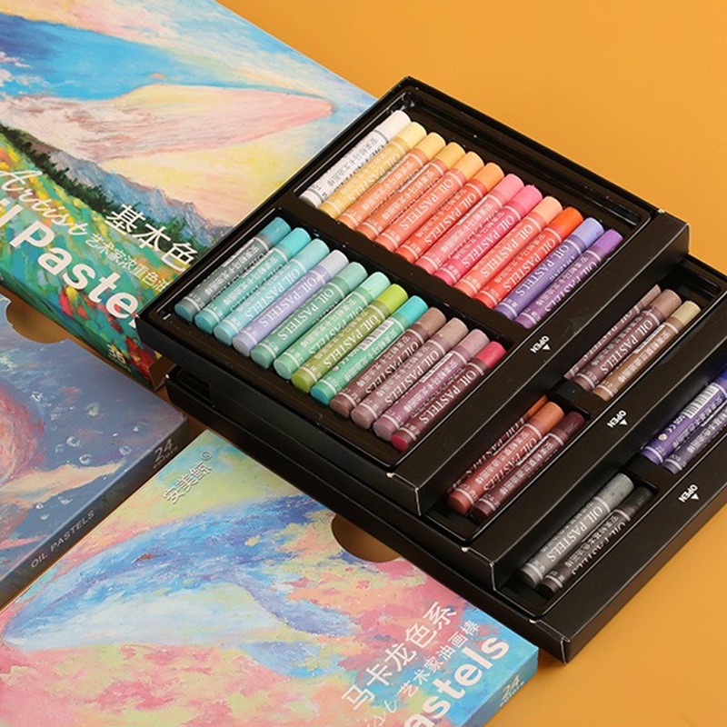 [DA ĐEN] Sáp Dầu Mềm Oil Pastel Cá Voi