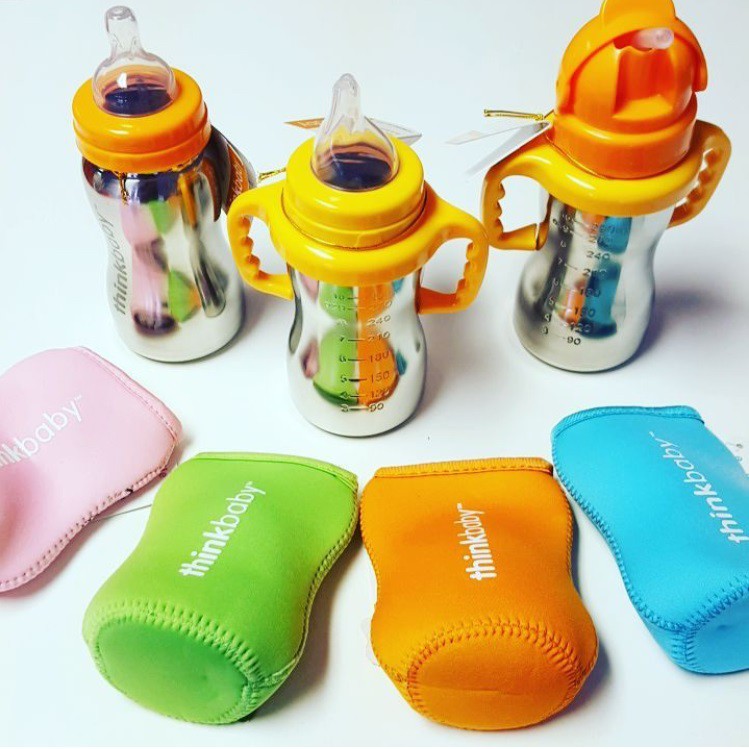 Vỏ bọc cách nhiệt cho bình sữa Thinkbaby