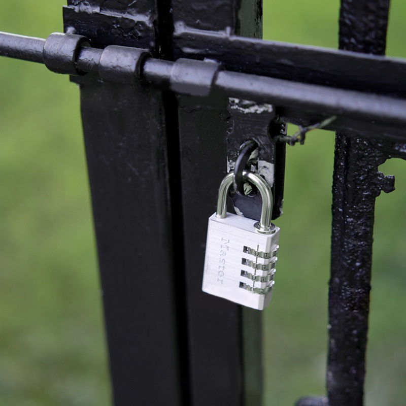 Ổ Khóa Mật Khẩu 4 Số Bằng Kim Loại Di Động Tiện Dụng Cho Ba Lô / Du Lịch / Trường Học